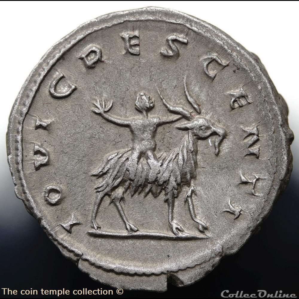 Valerianus II Antoninian RIC 3, Göbl 907e Coins Ancient Romans