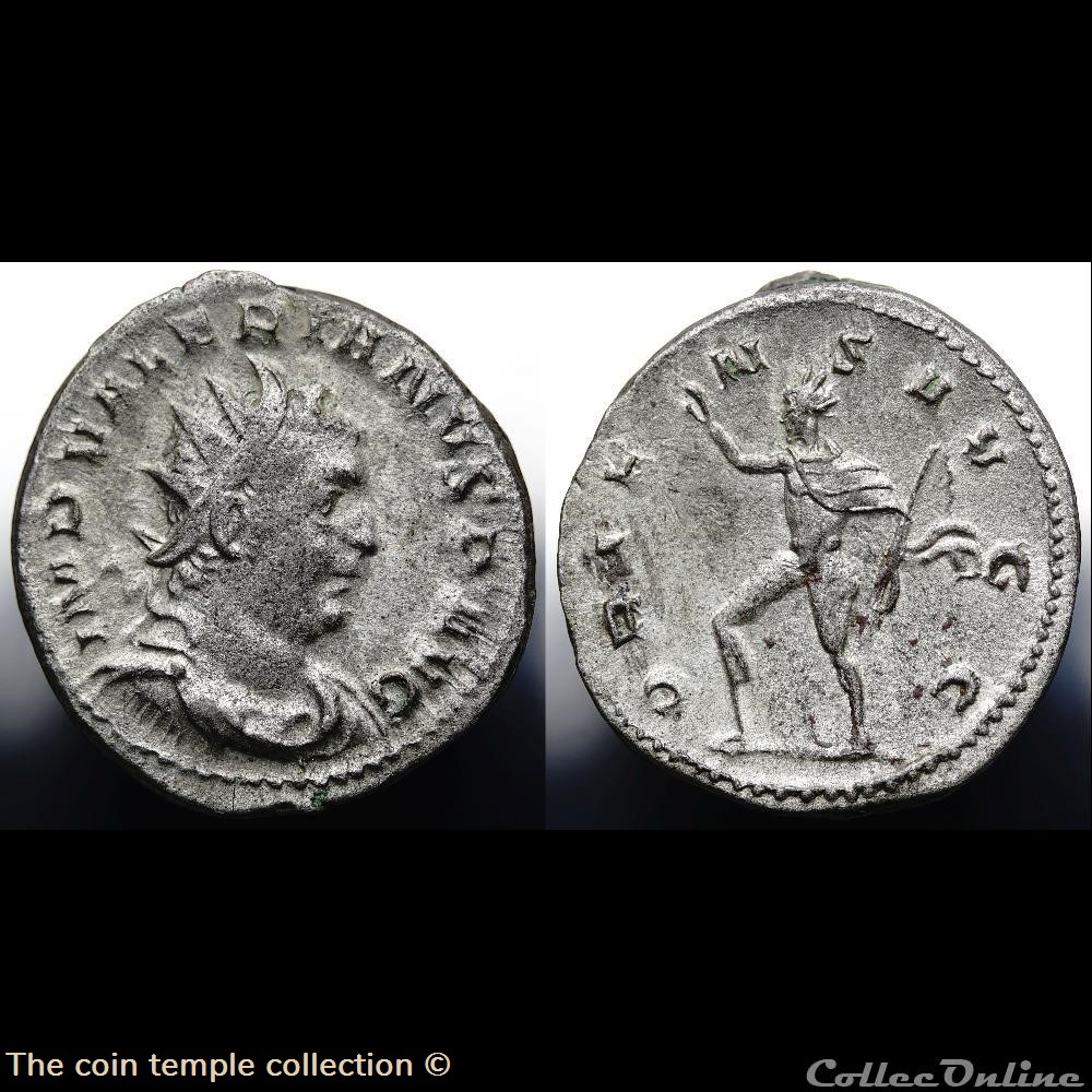 Valerianus Antoninian RIC 10, Goebl 868c munzen antike bis romische imperial und republik valerianus antoninian ric 10 goebl 868c