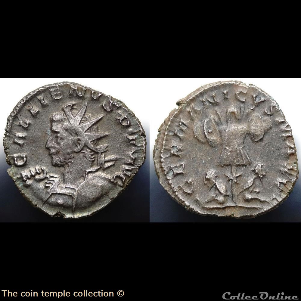 munzen antike romische gallienus gobl 872m