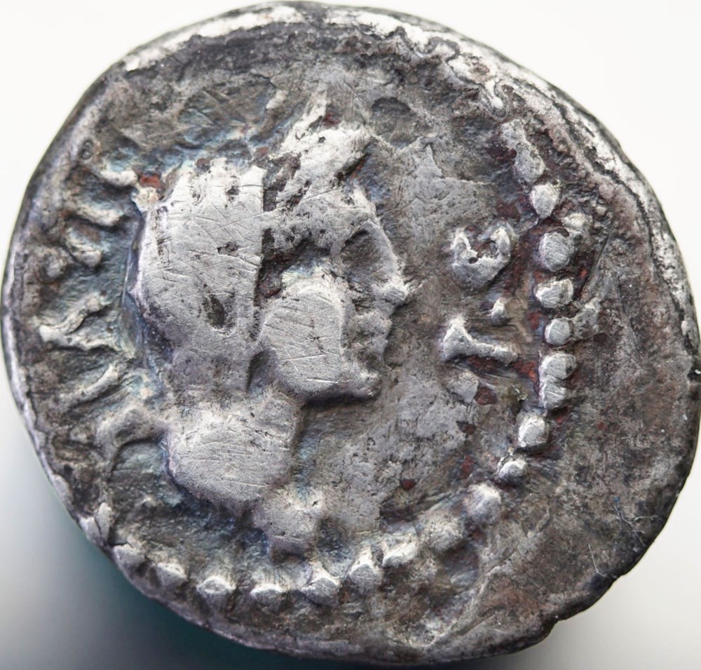 Crawford 529/4b C.CAESAR IMP, M.ANTONIUS IMP (Octavianus. M. Antonius), Denarius, Fall 40/39 BC munzen antike bis romische imperial und republik crawford 529 4b c caesar imp m antonius imp octavianus m antonius denarius fall 40 39 bc