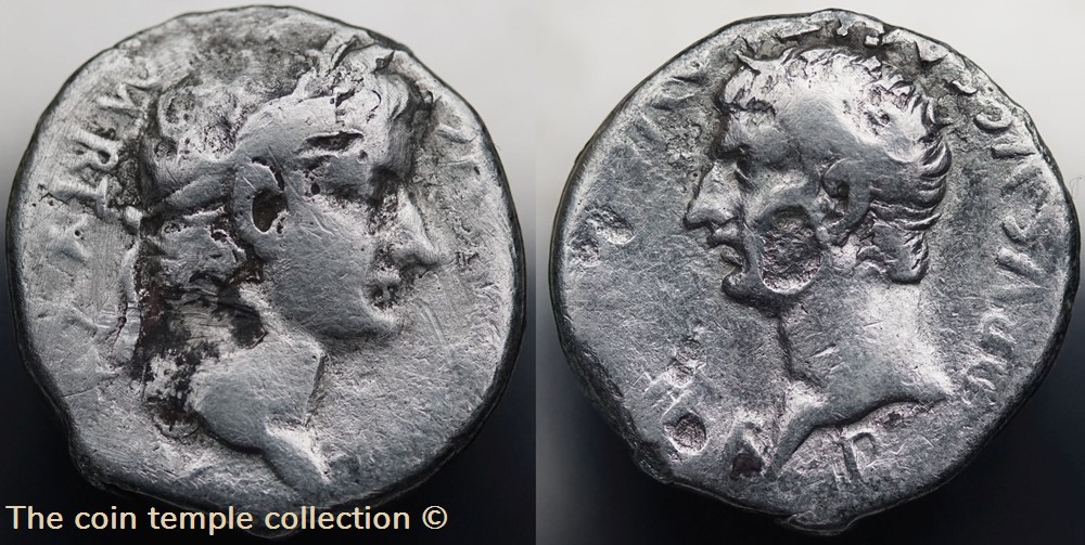 Tiberius/Drusus Drachme, RPC 3622 munzen antike vor j bi nach romische provinzial tiberius drusus drachme rpc 3622