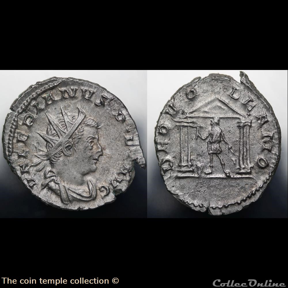 Valerianus Antoninian, Göbl 884 (C2) munzen antike bis romische imperial und republik valerianus antoninian gobl 884 c2