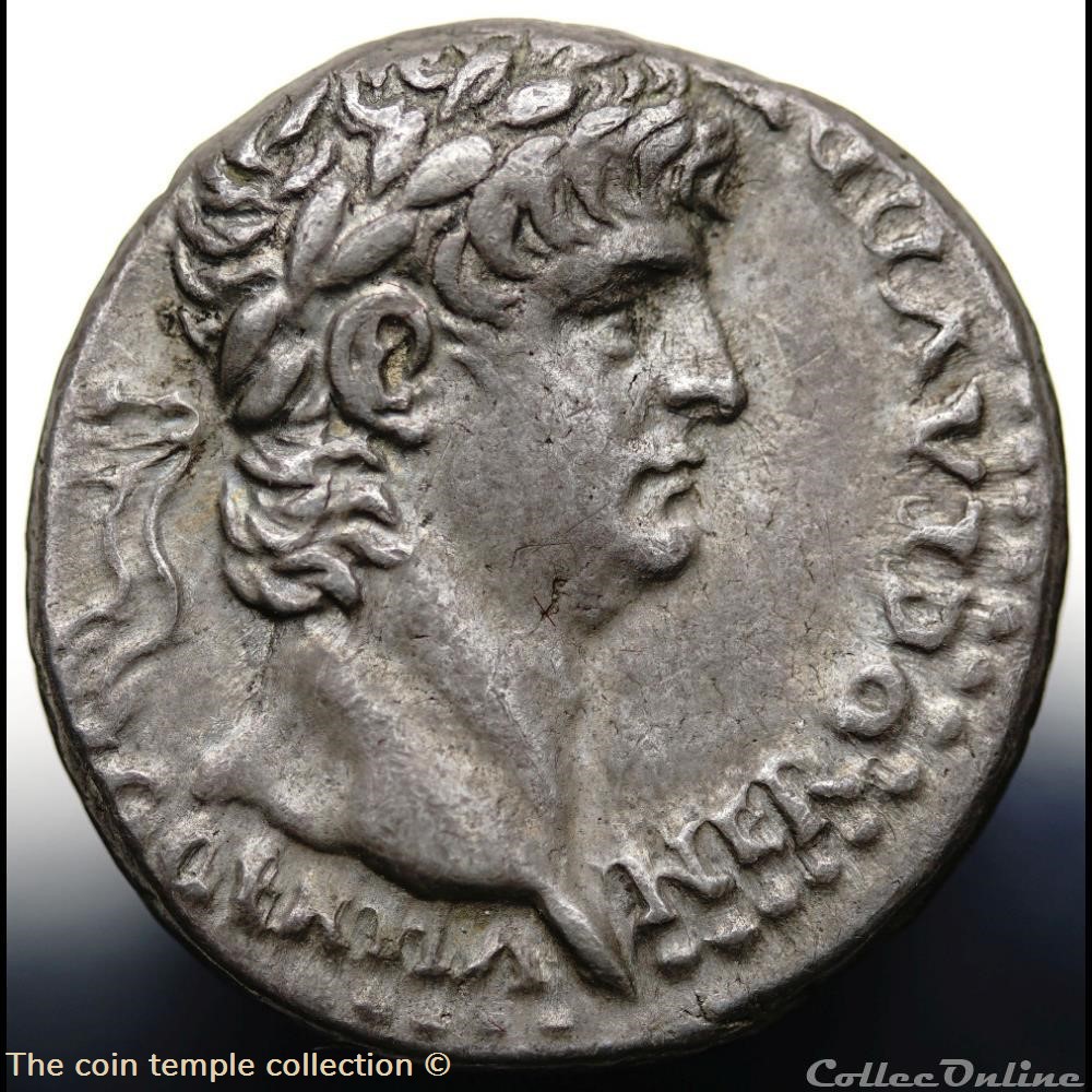 Nero/Claudius Didrachme Syd 68 2 munzen antike romische provinzial nero claudius didrachme syd 68