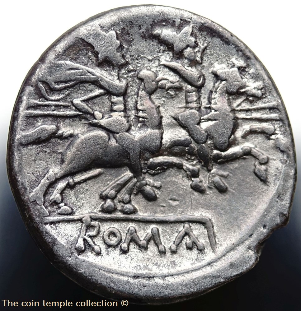 munzen antike bis romische imperial und republik crawford 198 1 2 anonym denar 157 156 rom