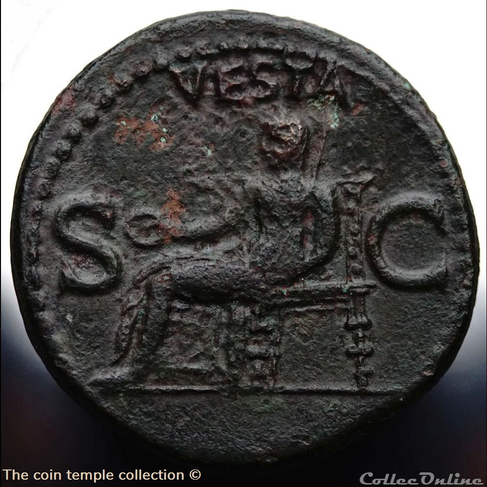 Caligula As RIC 38 FOR SALE/A VENDRE € 280,- 3 munzen antike bis romische imperial und republik caligula as ric 38 for sale a vendre 280