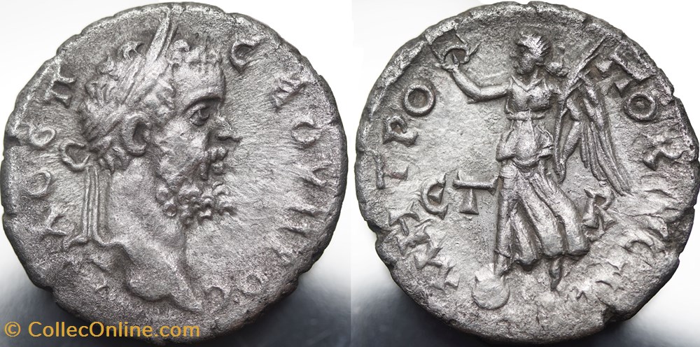 Septimius Severus Drachme, SYD 393 munzen antike bis romische provinzial septimius severus drachme syd 393