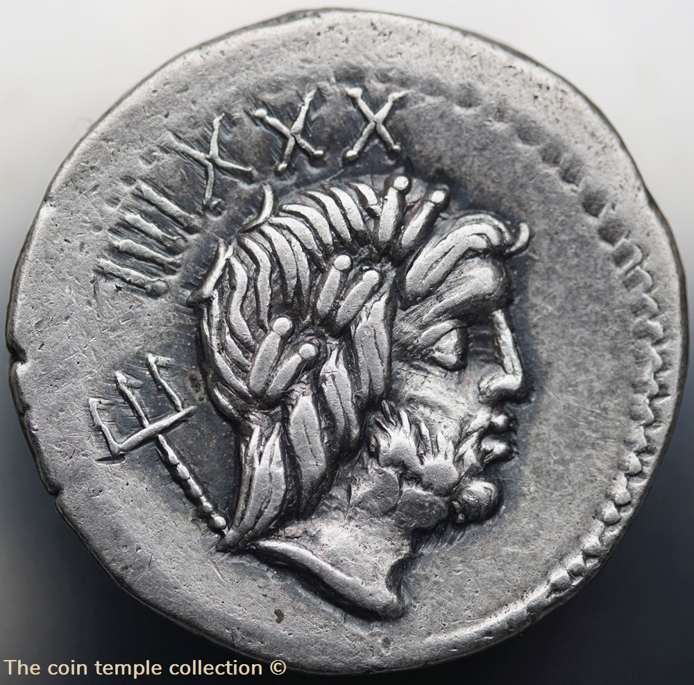 Crawford 390/2, L.LVCRETI TRIO (L. Lucretius Trio) Denarius, 73 B.C. Rome 2 munzen antike bis romische republik und imperial crawford 390 2 l lvcreti trio l lucretius trio denarius 73 b c rome