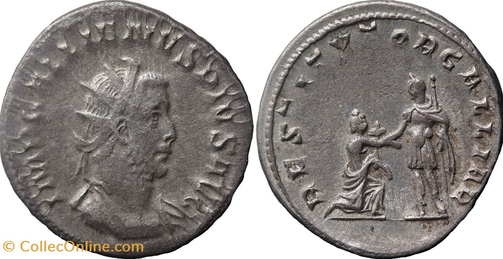 munzen antike bis romische imperial und republik gallienus eauze 1463 goebl r
