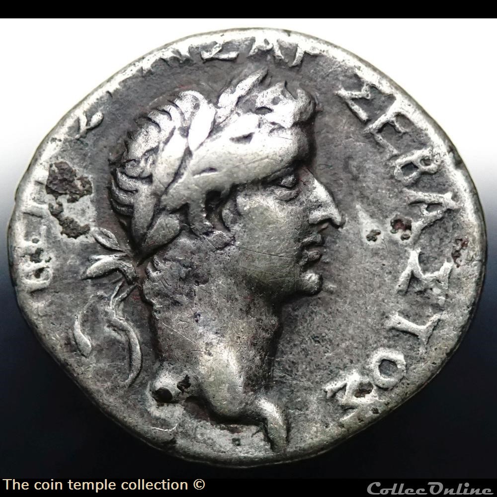 Tiberius Drachme 2 munzen antike romische provinzial tiberius drachme