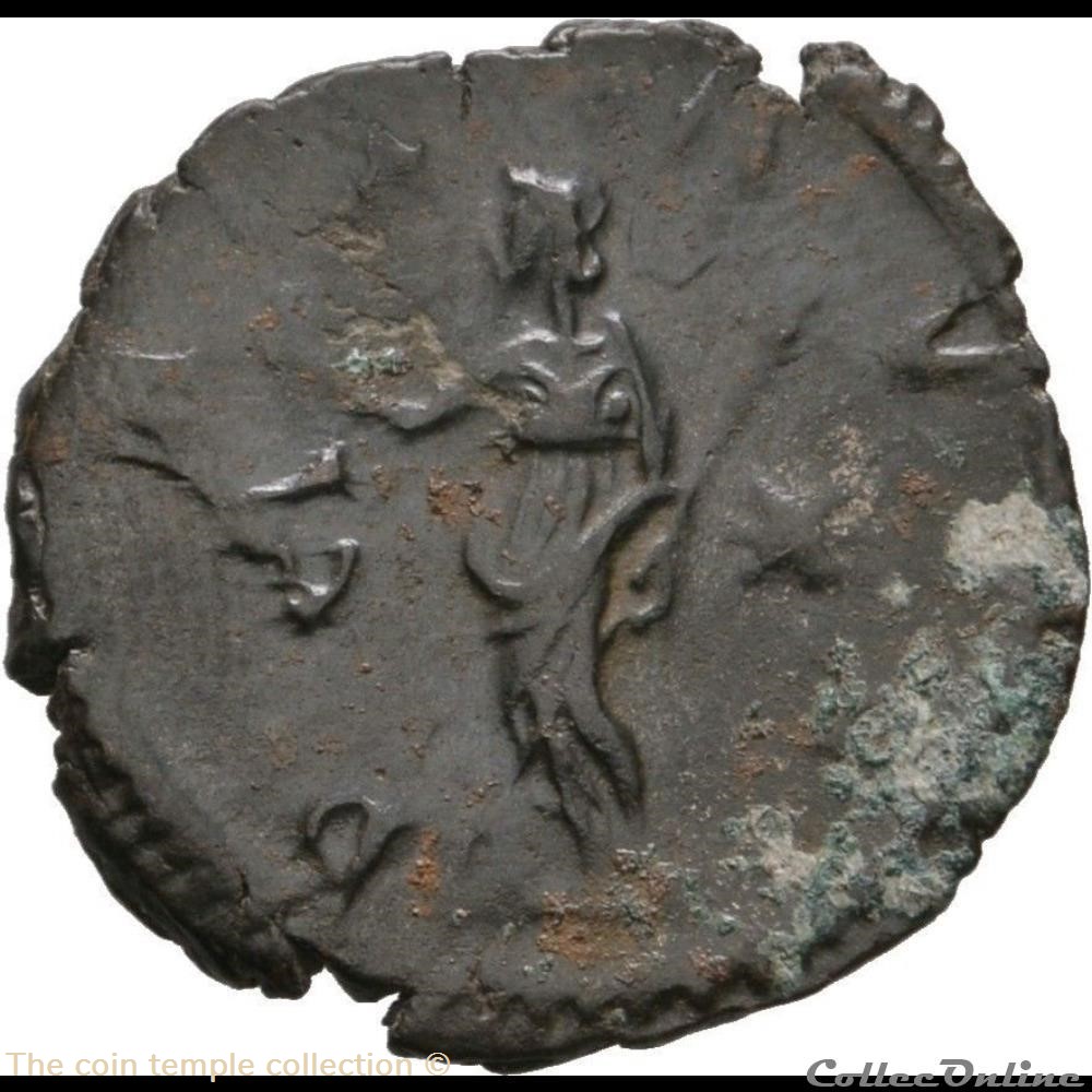 Antoninian Victorinus RIC V.4 #509(C4) 3 munzen antike bis romische imperial und republik antoninian victorinus ric v 4 509 c4