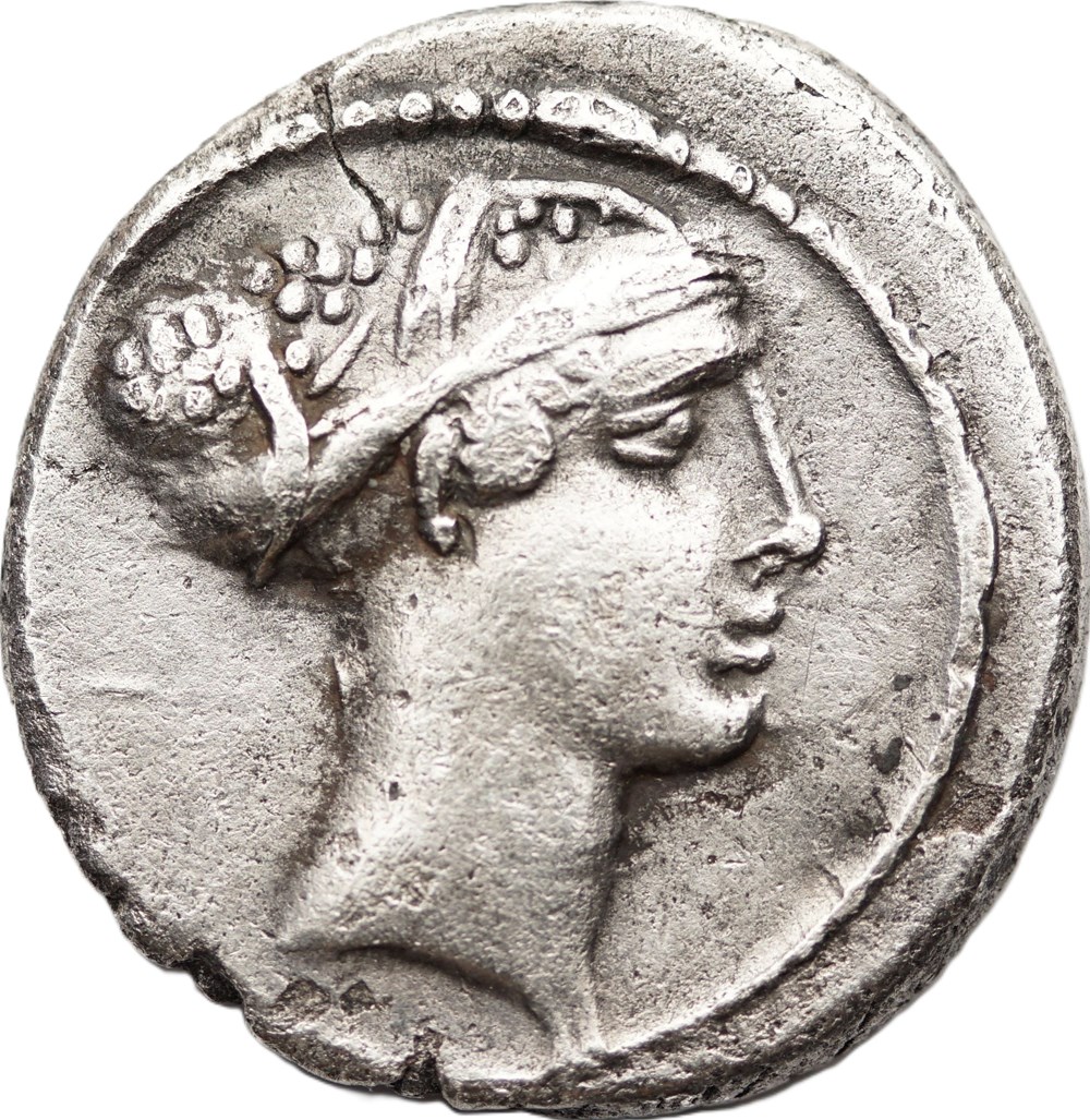 Crawford 464/1 T. CARISIVS IIIVIR (T. Carisius), Denar munzen antike bis romische imperial und republik crawford 464 1 t carisivs iiivir t carisius denar