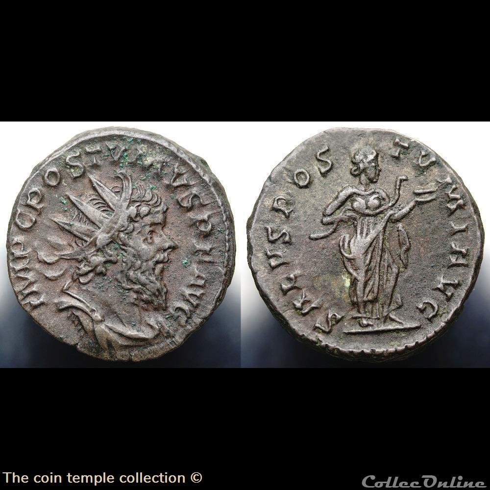 munzen antike bis romische imperial und republik antoninian postumus ric v 4 302 c1