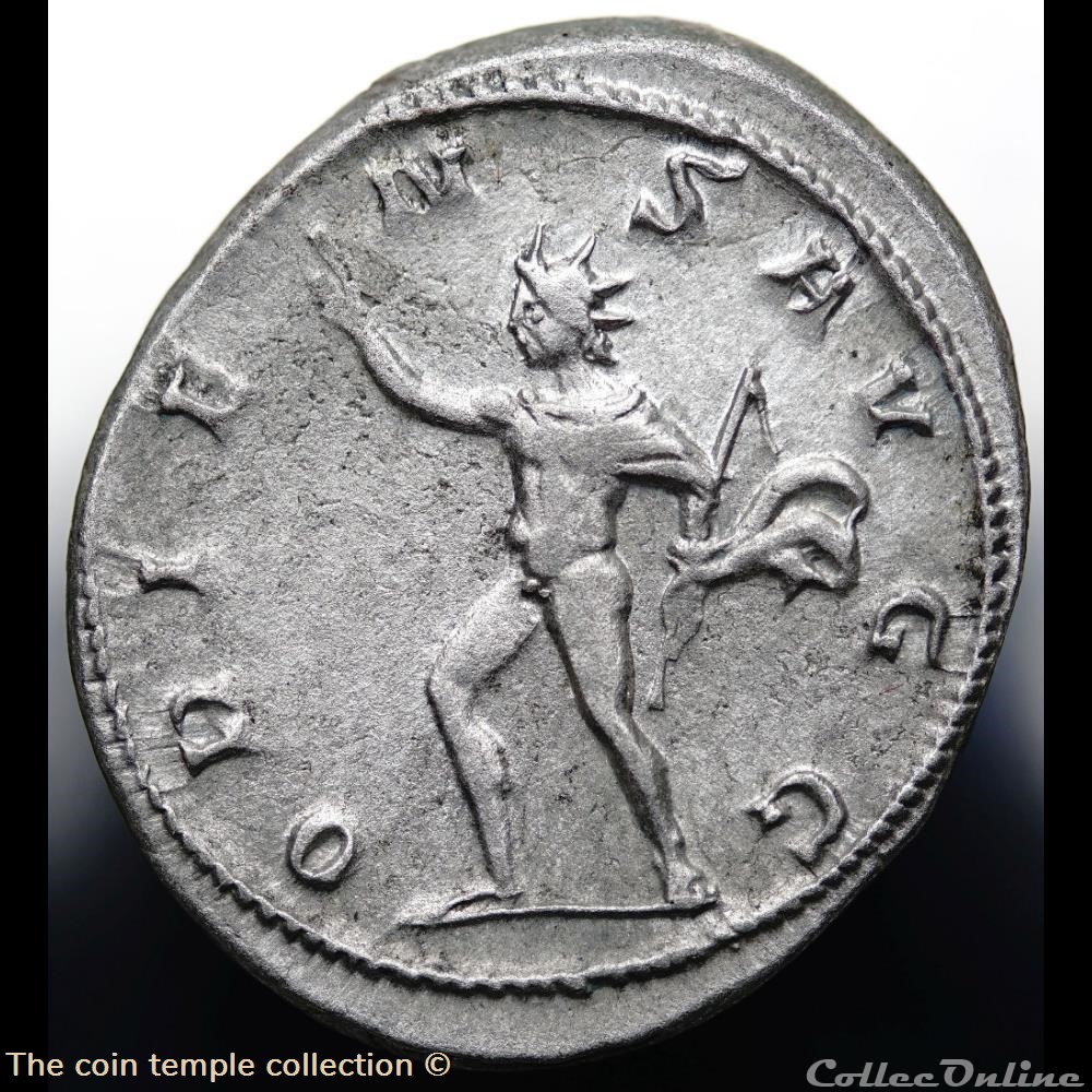 Valerianus Antoninian, Göbl 868e (R2) 3 munzen antike vor j c bis nach romische republikanische imperial valerianus antoninian gobl 868e r2