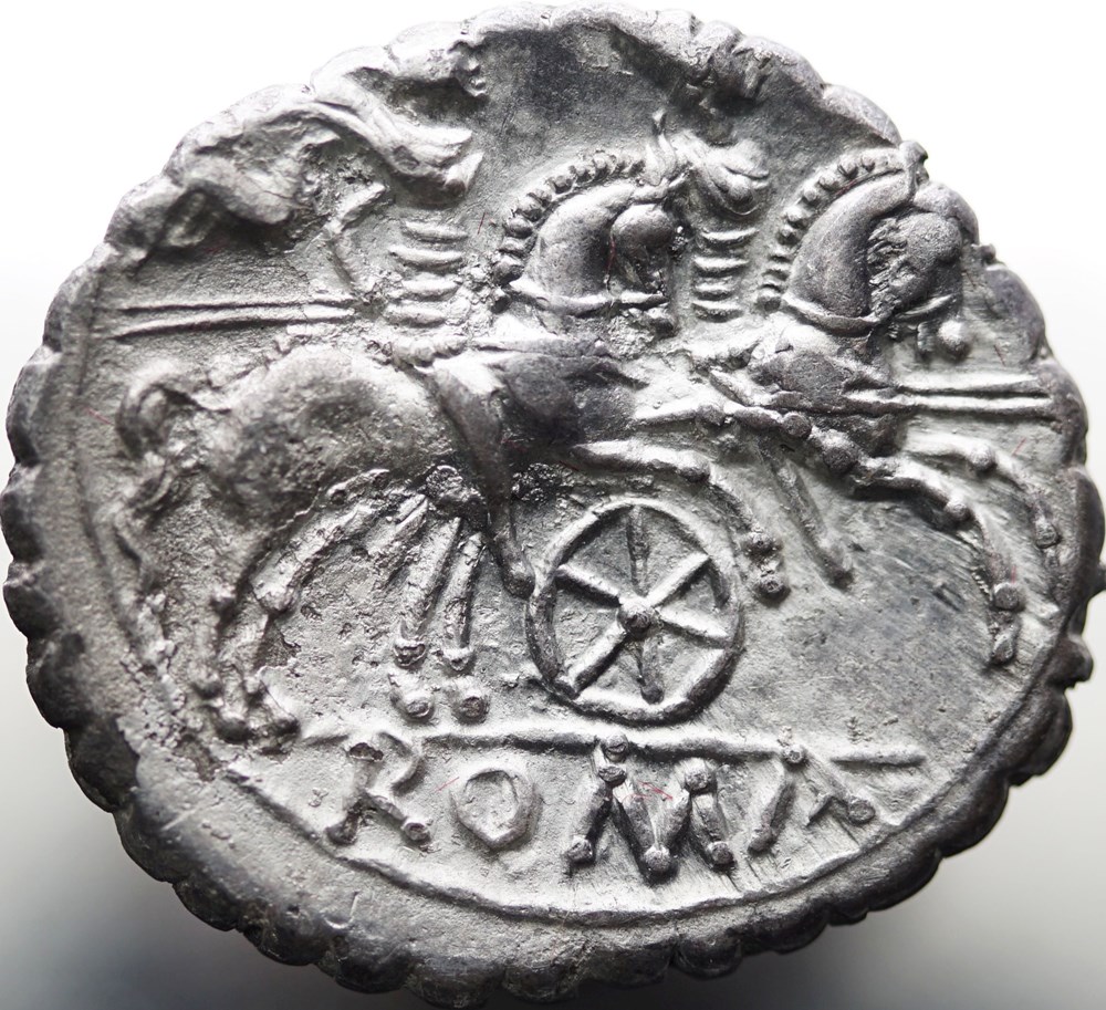 Crawford 79/1, Anonym, Denar, 209-208, Sicily munzen antike bis romische imperial und republik crawford 79 1 anonym denar 209 208 sicily