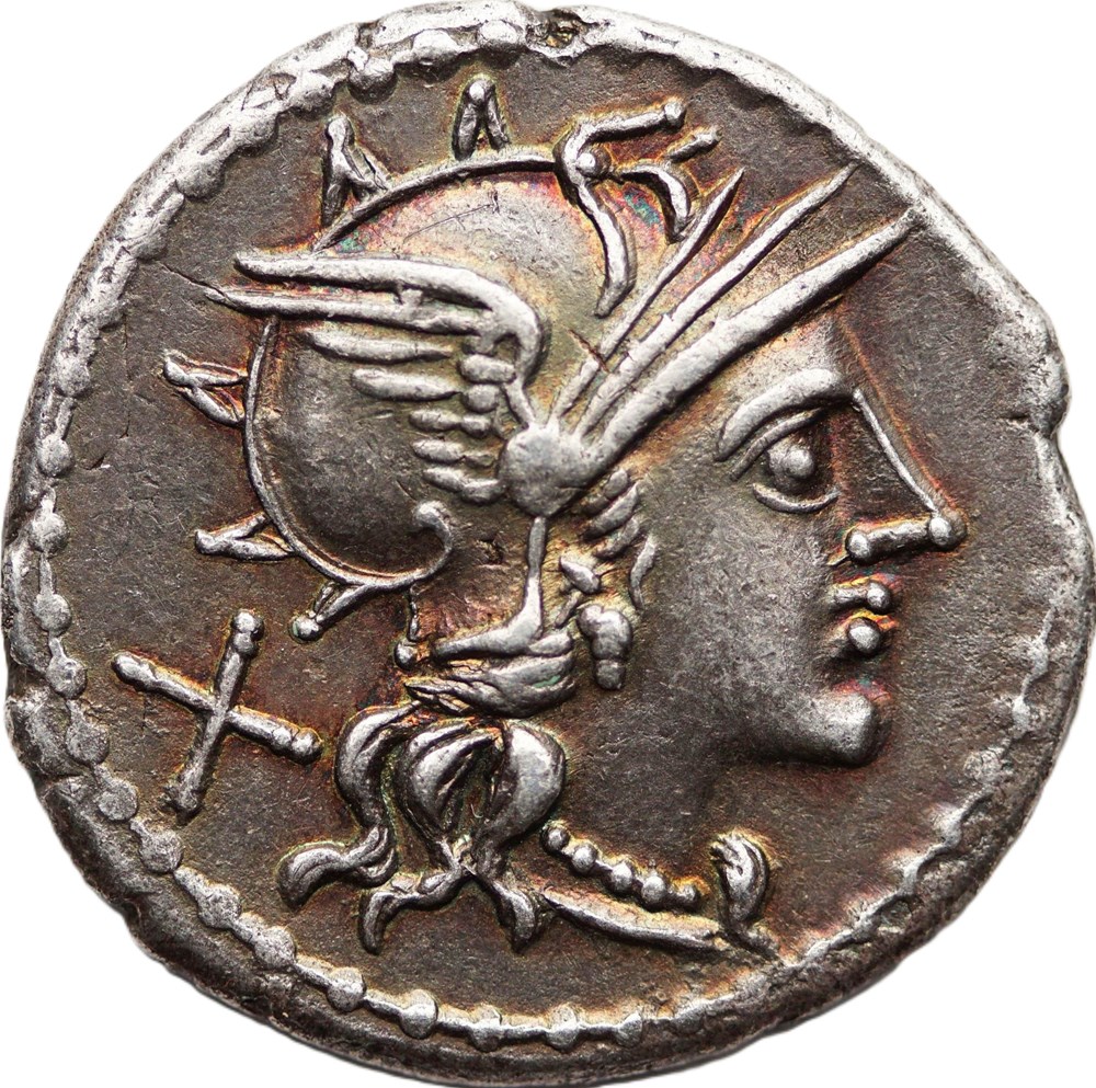Crawford 221/1, AN RUF (T. Annius Rufus?)Denarius, 144 BC, Rome munzen antike bis romische imperial und republik crawford 221 1 an ruf t annius rufus denarius 144 bc rome