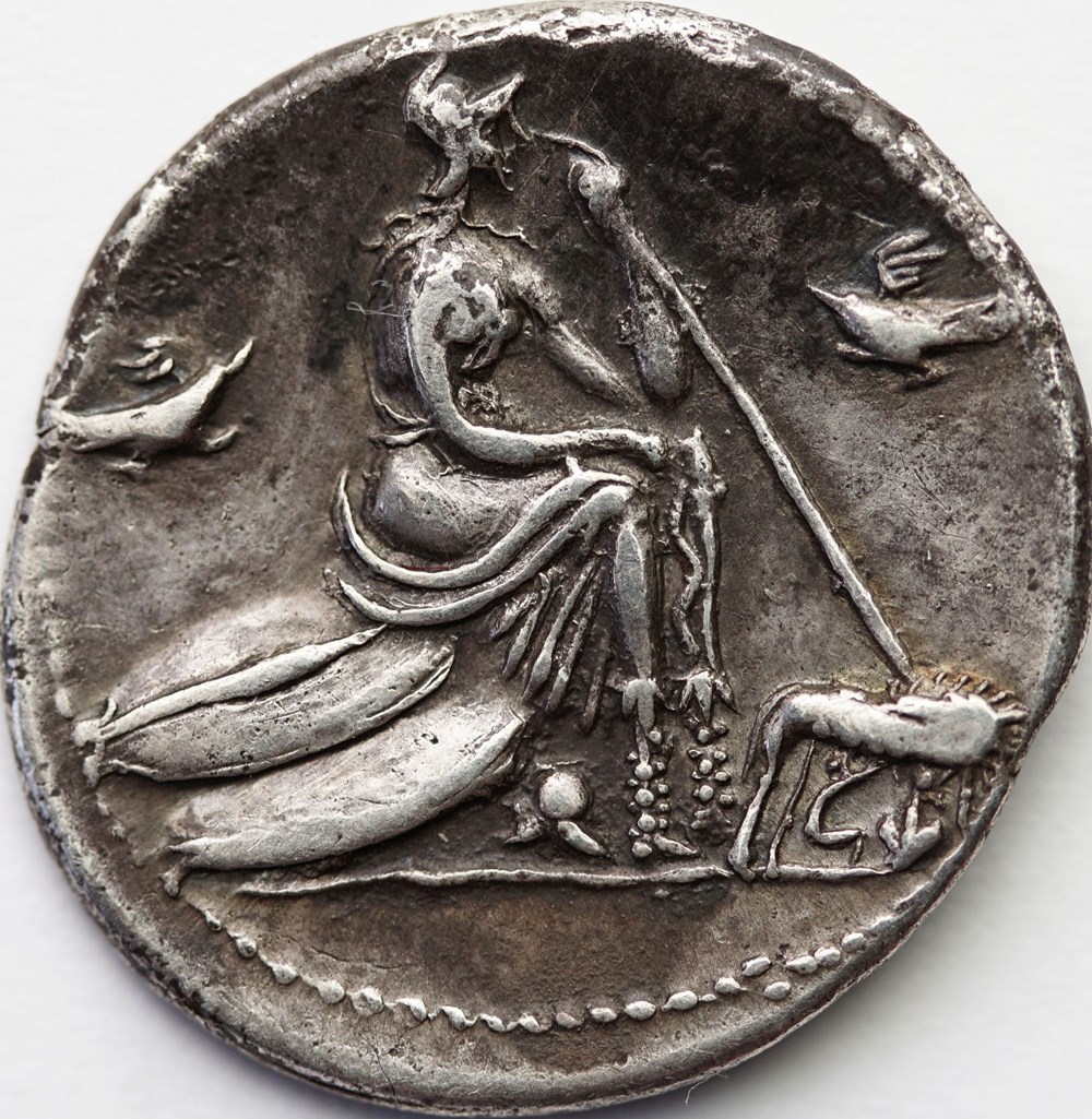munzen antike bis romische imperial und republik crawford 287 1 anonym denarius 115 or 114 bc rome