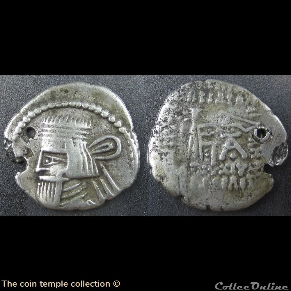 Ekbatana, Artaban IV, drachm munzen antike bis naher osten ekbatana artaban iv drachm