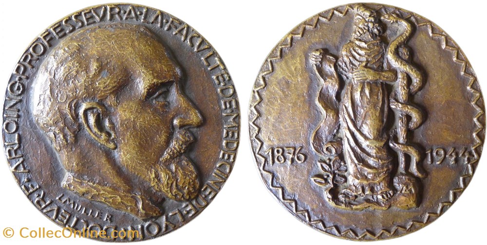 medailles fernand arloing par muller
