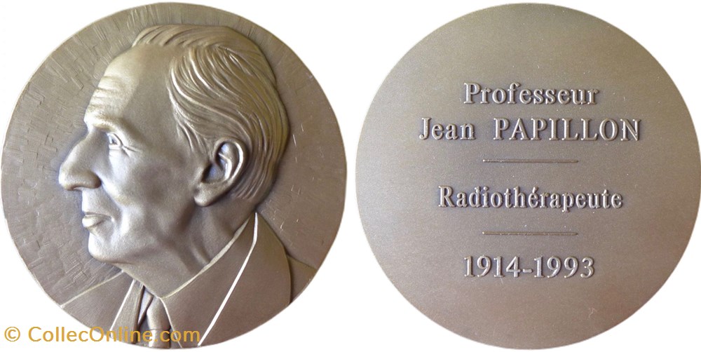 Professeur Jean Papillon medailles professeur jean papillon