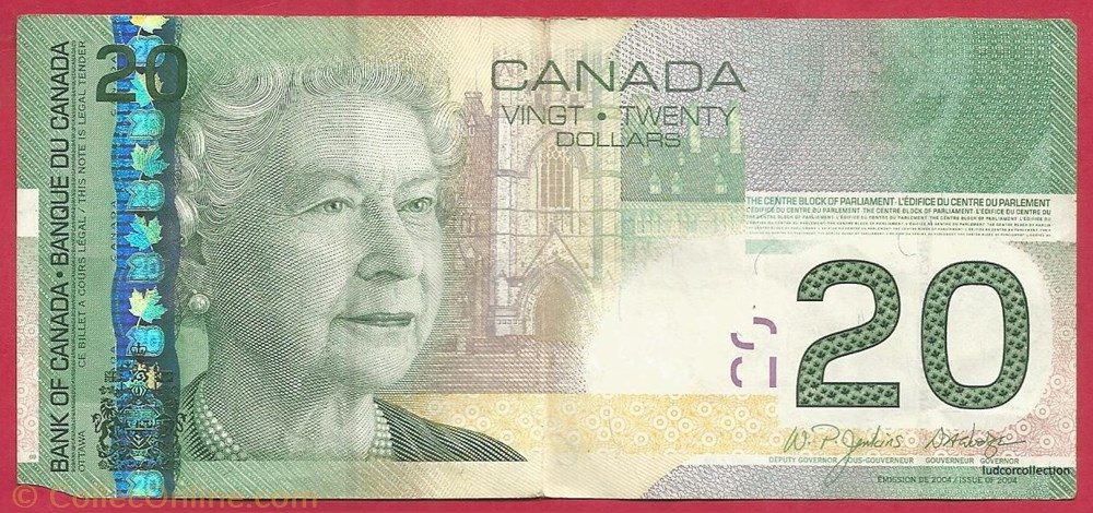 Billet de 20 dollars 2004 - Banknotes - North America - Canada