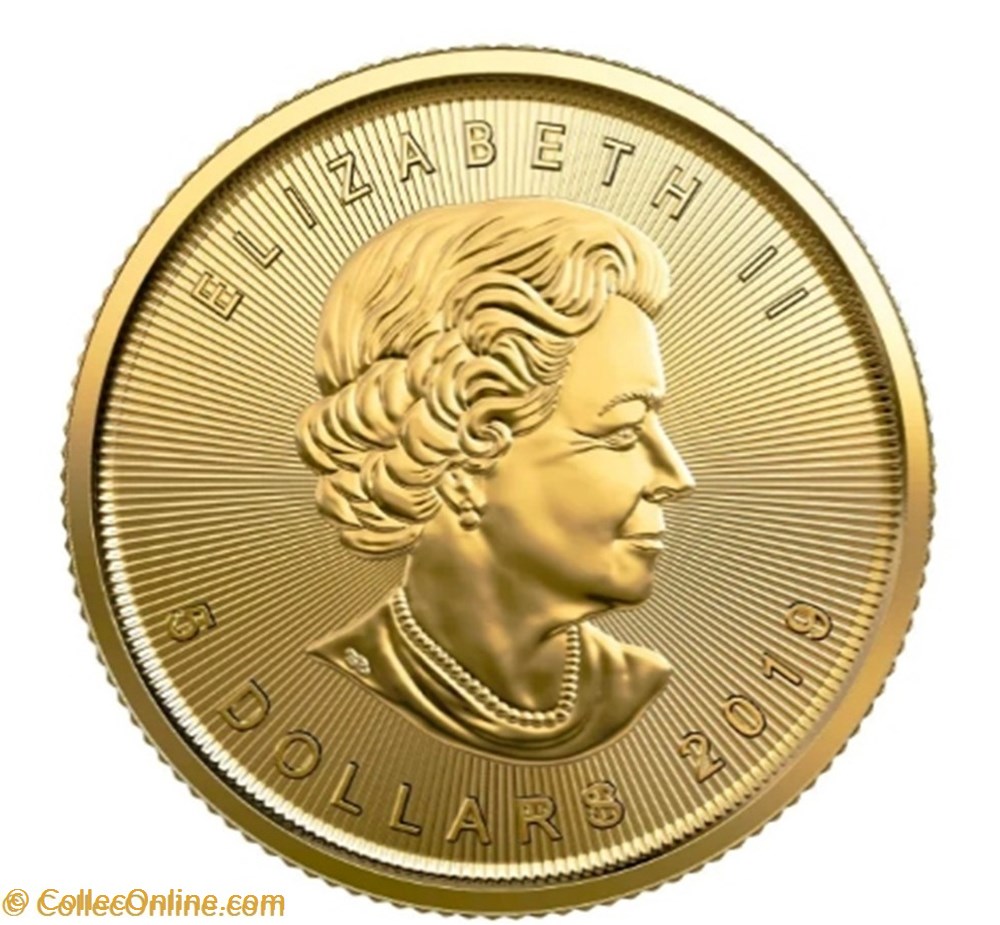 ( CANADA ) 2019 MAPLE LEAF monnaie canada 2019 maple leaf