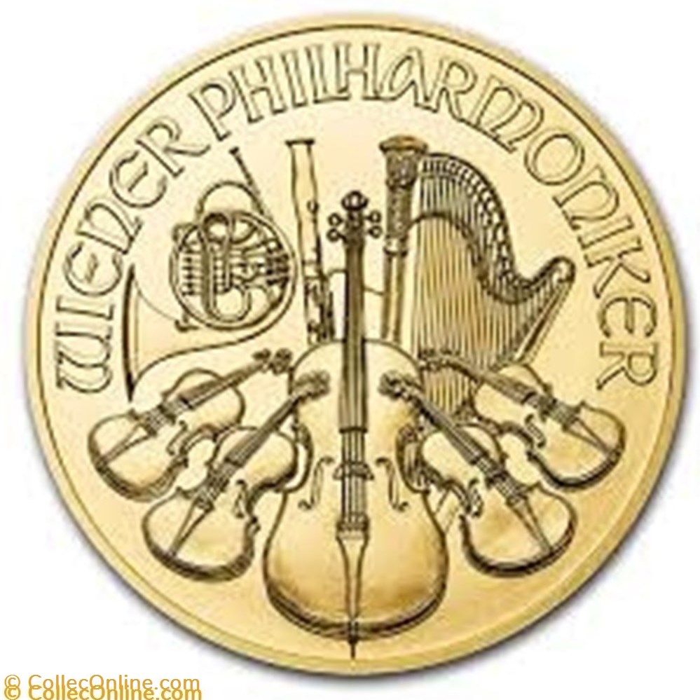 ( AUTRICHE ) 2019 WIENER PHILARMONIKER monnaie autriche 2019 wiener philarmoniker