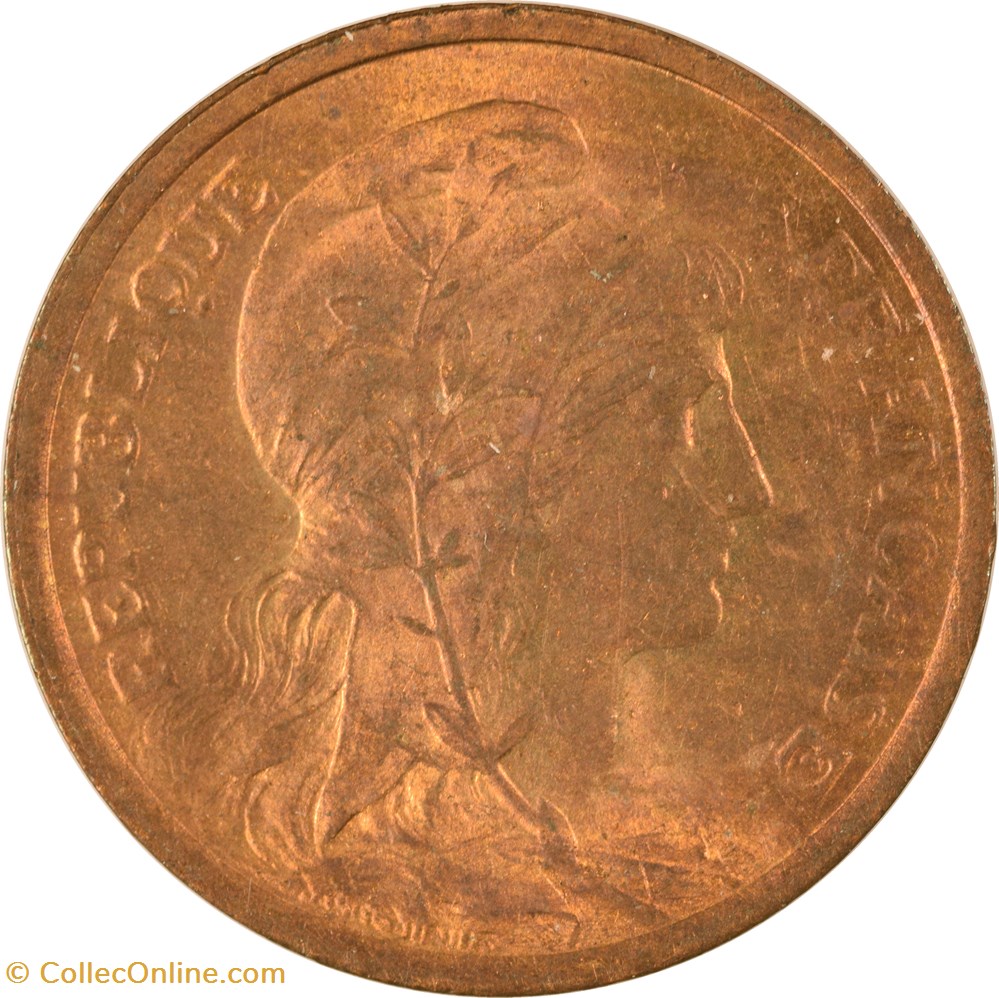 monnaies monde france 1 centime daniel dupuis 1912