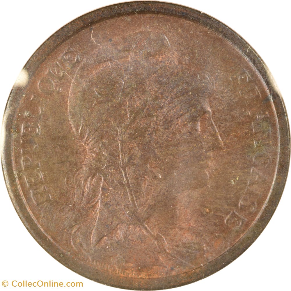 monnaies monde france 1 centime daniel dupuis 1920