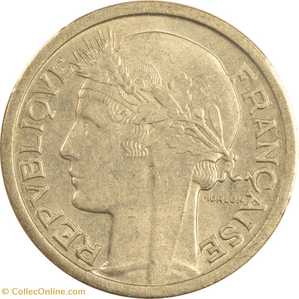 monnaies monde france 1 franc morlon 1941