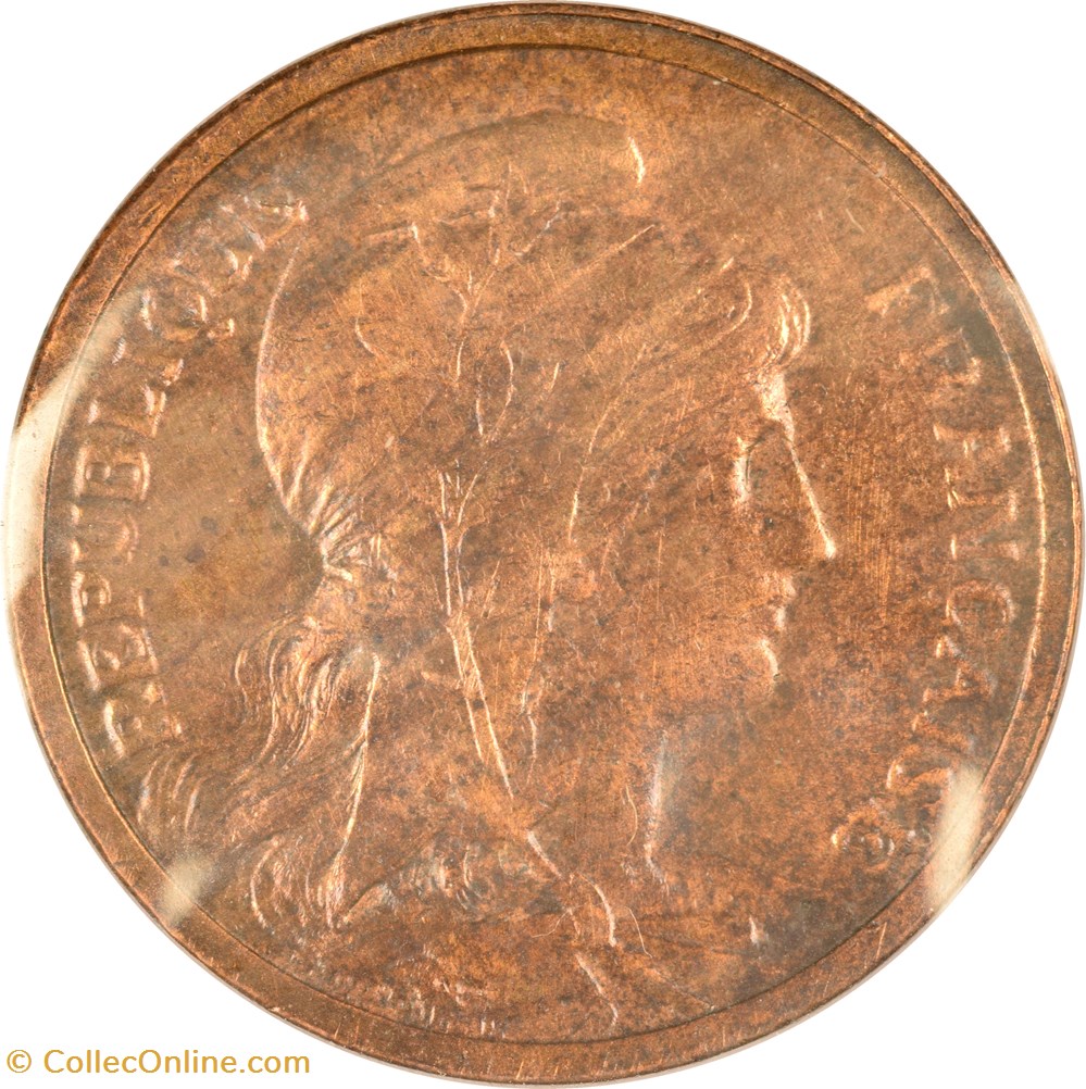 monnaies monde france 1 centime daniel dupuis 1901