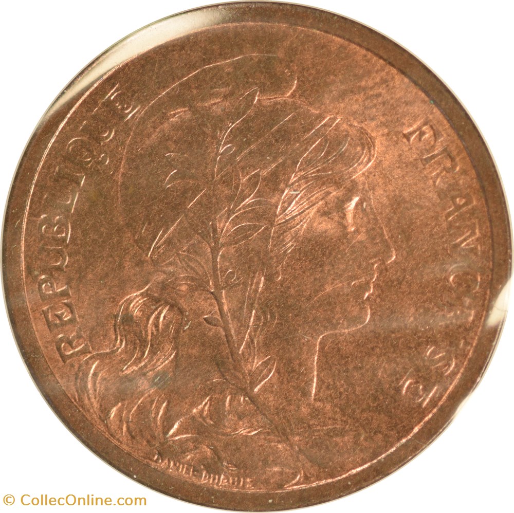 monnaies monde france 2 centimes daniel dupuis 1904