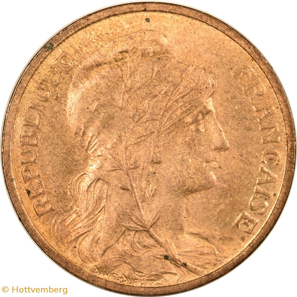 5 centimes Daniel-Dupuis 1902 monnaies monde france 5 centimes daniel dupuis 1902