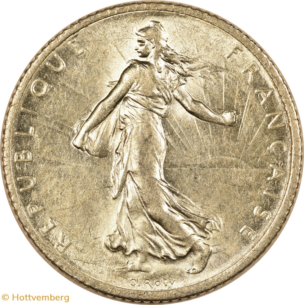 1 franc Semeuse 1916 monnaies monde france 1 franc semeuse 1916