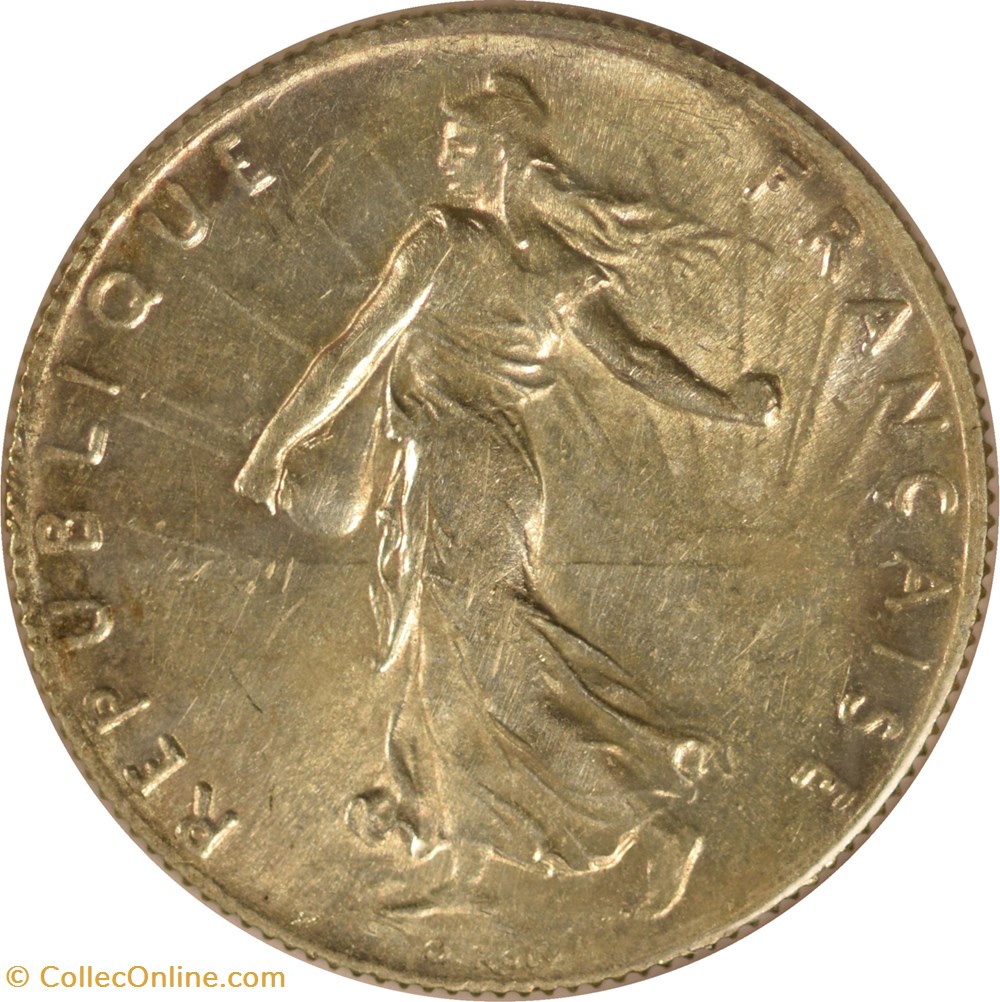 monnaies monde france 50 centimes semeuse 1919