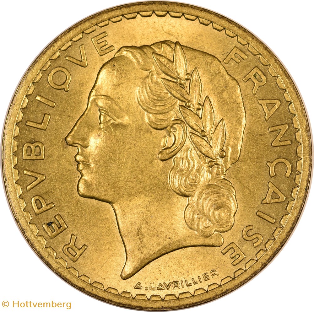 5 francs Lavrillier 1945 C monnaies monde france 5 francs lavrillier 1945 c