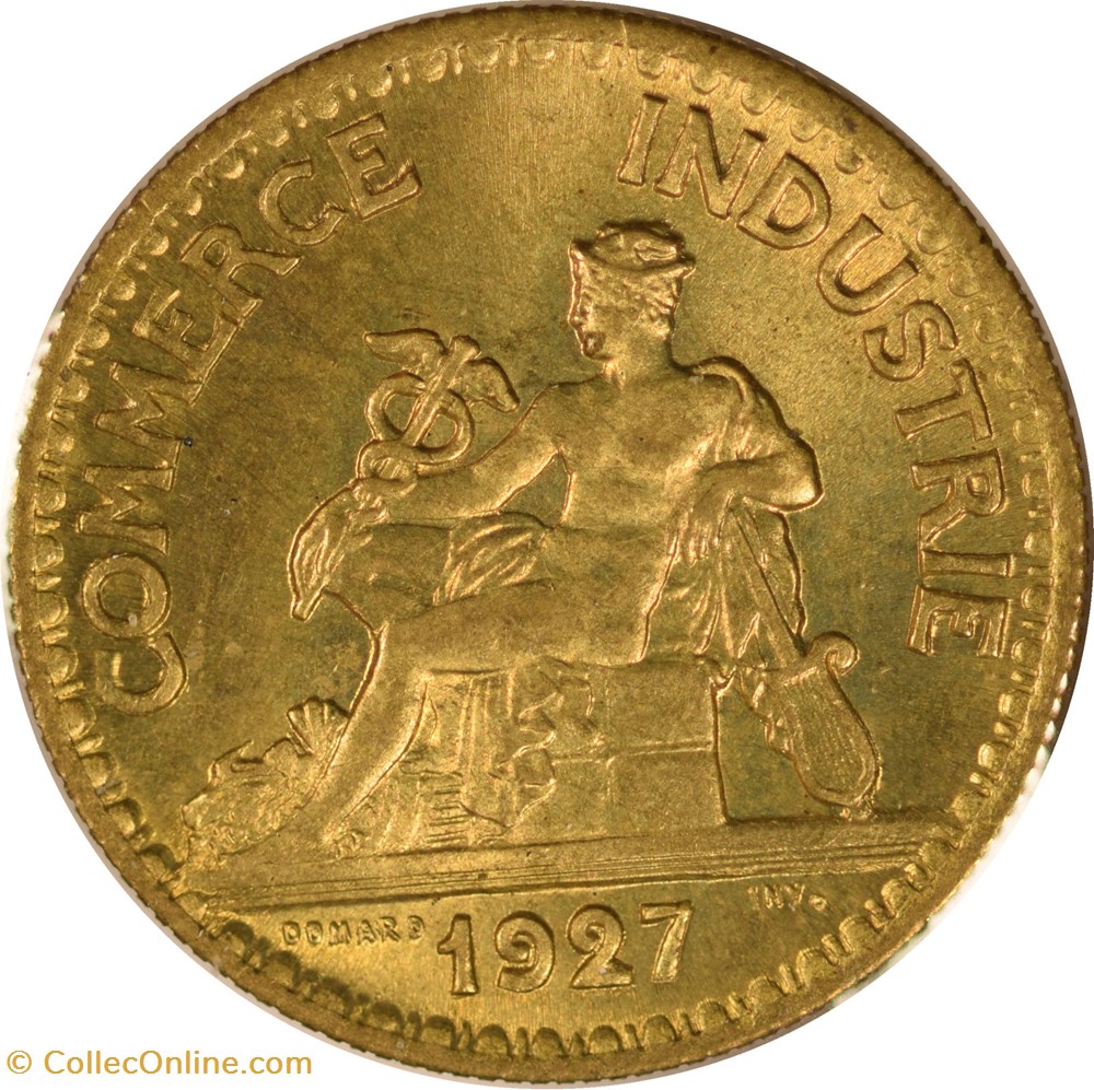 50 centimes Chambres de Commerce 1927 monnaies monde france 50 centimes chambres de commerce 1927