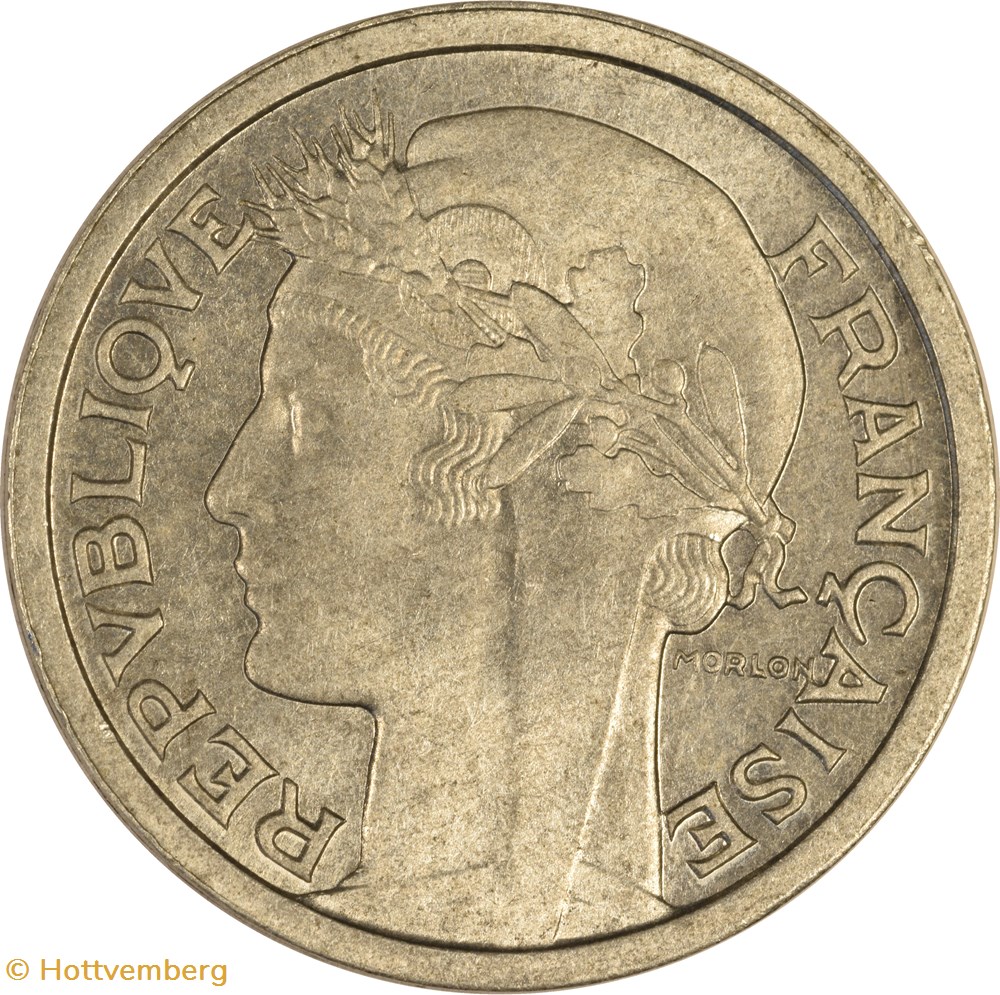1 franc Morlon 1950 monnaies monde france 1 franc morlon 1950