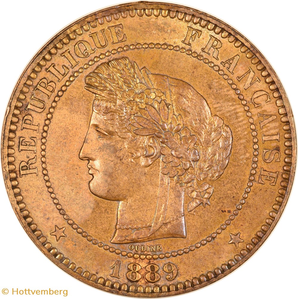 10 centimes Cérès 1889 A monnaies monde france 10 centimes ceres 1889 a