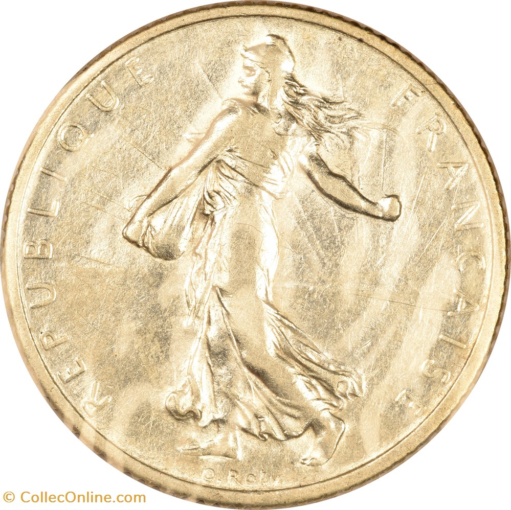 1 franc Semeuse 1910 monnaies monde france 1 franc semeuse 1910