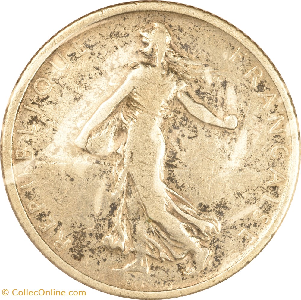 1 franc Semeuse 1903 monnaies monde france 1 franc semeuse 1903