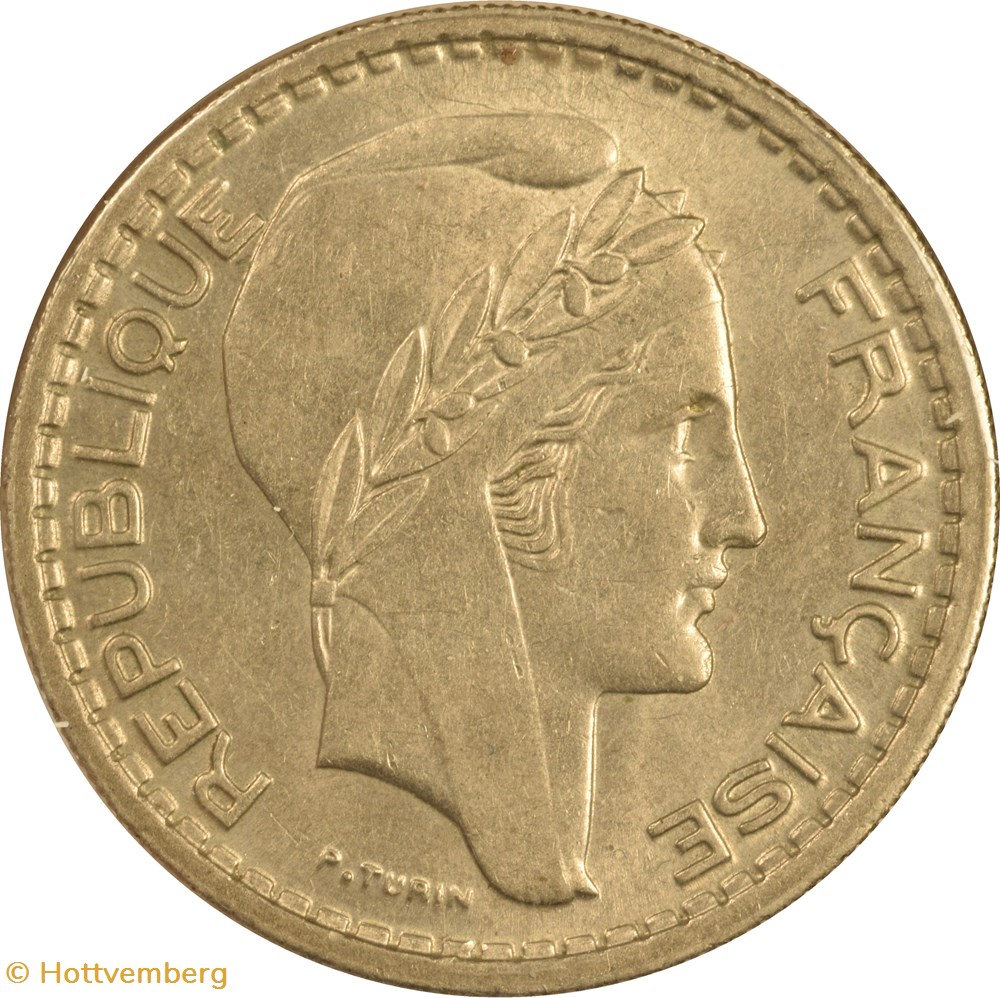 monnaies monde france 10 francs turin 1948