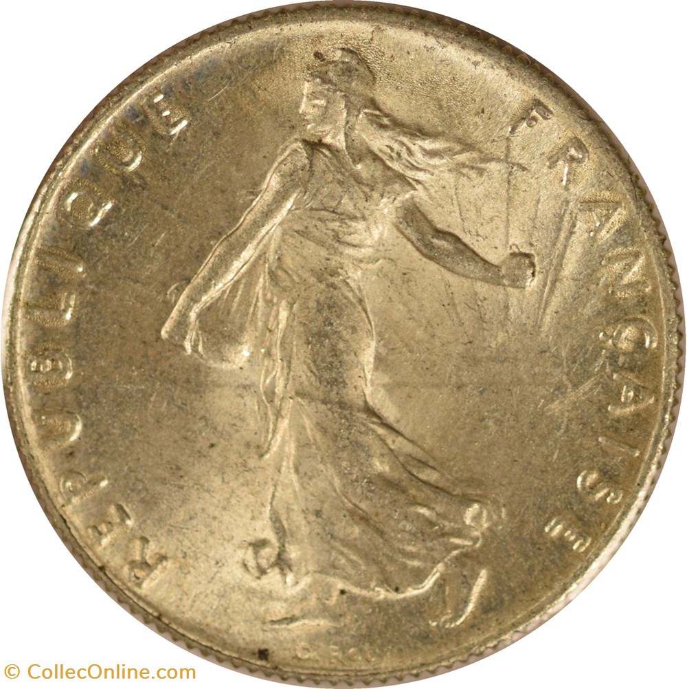 monnaies monde france 50 centimes semeuse 1915