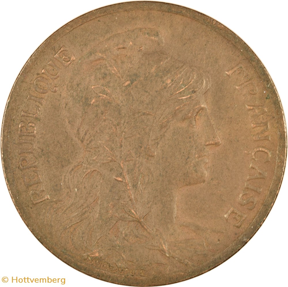 5 centimes Daniel-Dupuis 1898 flan mat 2 monnaies monde france 5 centimes daniel dupuis 1898 flan mat