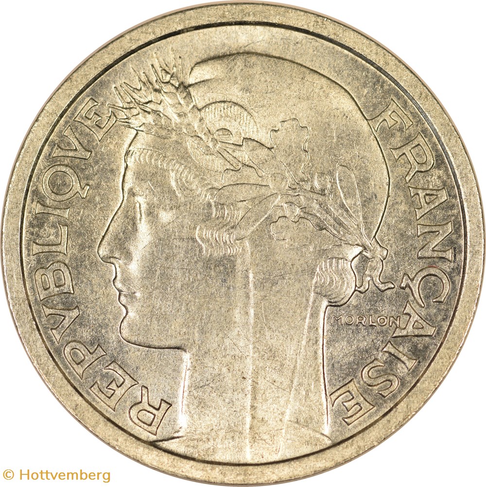 monnaies monde france 1 franc morlon 1948 b