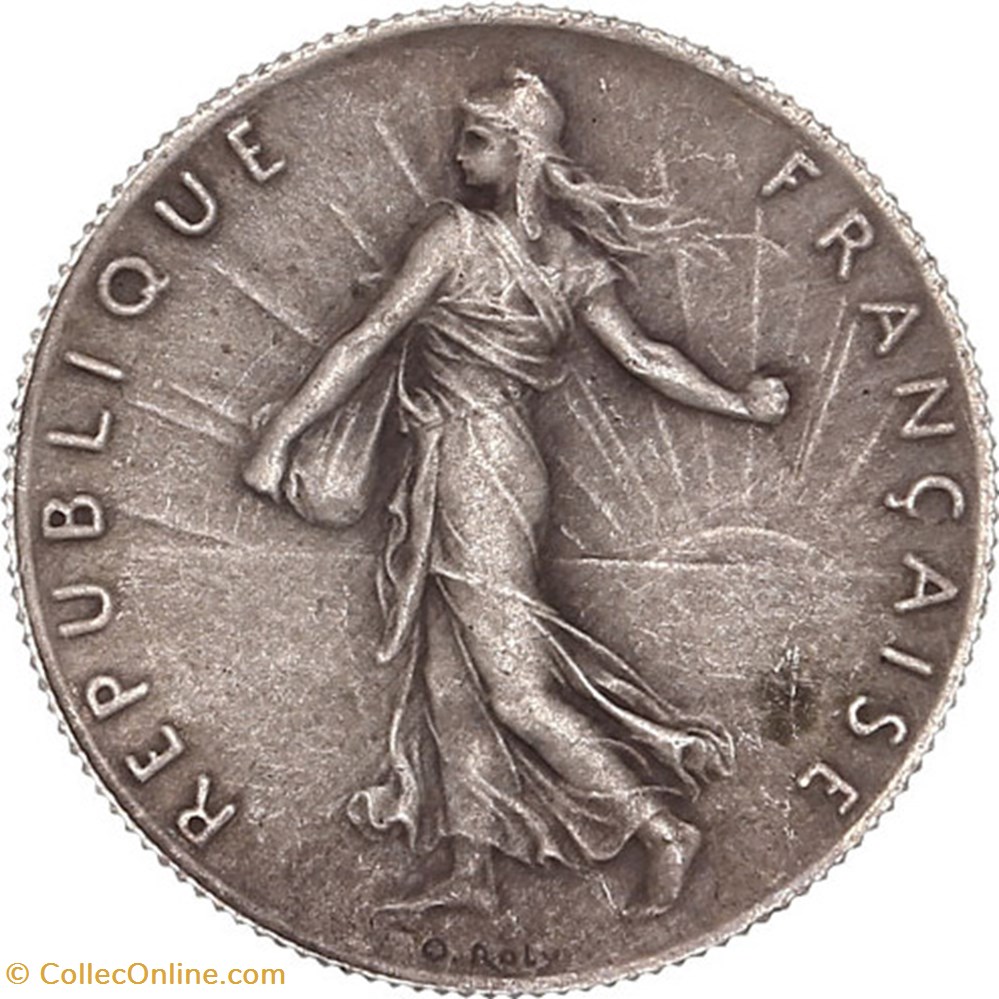 50 centimes Semeuse 1898 flan mat (PR65) monnaies monde france 50 centimes semeuse 1898 flan mat pr65