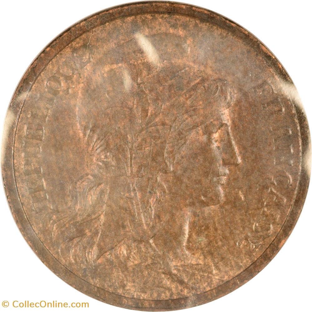 monnaies monde france 1 centime daniel dupuis 1903