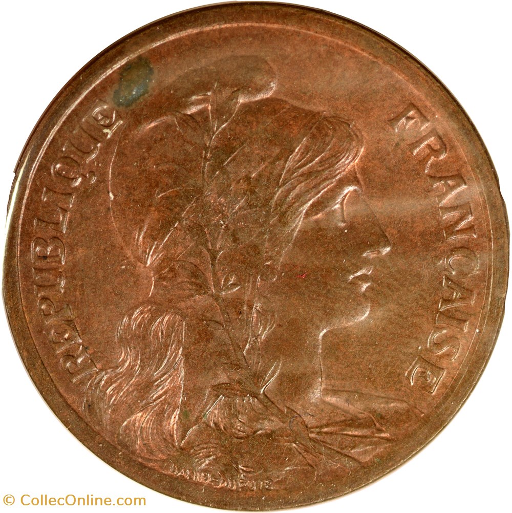 monnaies monde france 10 centimes daniel dupuis 1916