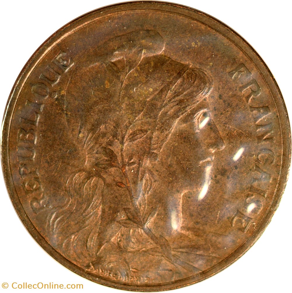 monnaies monde france 5 centimes daniel dupuis 1916