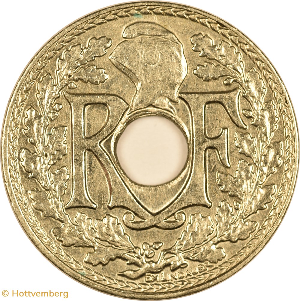 monnaies monde france 5 centimes lindauer 1939