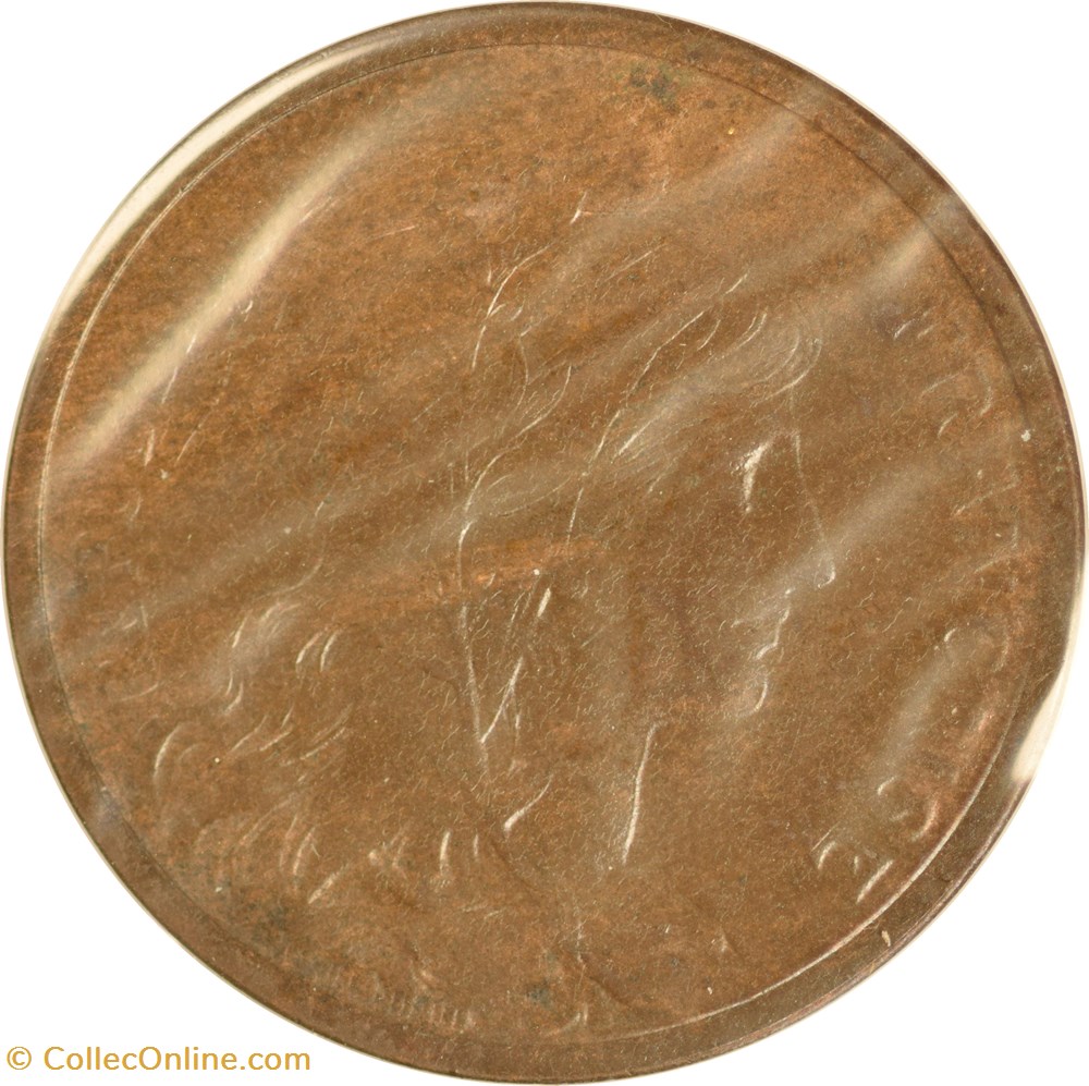 monnaies monde france 2 centimes daniel dupuis 1914